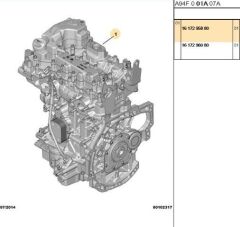 Komple Motor Benzinli Opel Peugeot Citroen 1.2 EB2DTS