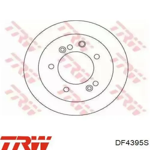 DF4395S DISK ON SORENTO 02-09 302MM TRW