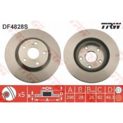 DF4828 DISK ON RAV4 06-TRW 296mm